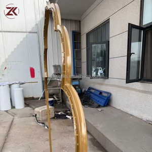 Arco Metallico Dorato ZKAI a Prezzo Conveniente, Struttura per Sfondo Matrimoniale Indiano, Decorazione per Eventi - Product Image 5