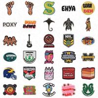 Breloque de chaussure personnalisée en PVC sur le thème des collations d'Australie, de Nouvelle-Zélande et du Royaume-Uni – Accessoire décoratif idéal, idée cadeau parfaite