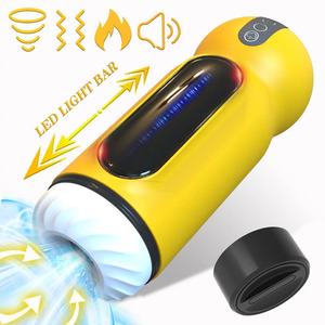 Minion Grosir Pria Cerdas dengan Getaran Ganda untuk Stimulasi Penis Vibrator Otomatis Masturbator untuk Pria - Product Image 1