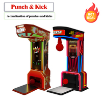 Kit d'accessoires de machine à poinçonner de puissance de boxe Combo à pièces Simulateur de kickboxing Machine de jeu de sport Machine de boxe-distributeur automatique