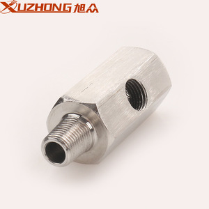 Conector de Sensor de Presión de Aceite Xuzhong, 50mm 6mm 9mm, Rosca Macho de Aluminio, Pieza Automotriz - Product Image 3