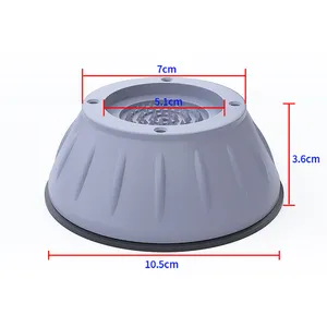 Qinfeng Noise Reducing Gummi fuß polster für Waschmaschinen Rutsch feste Wasch polster Anti vibrations pads für Waschmaschinen