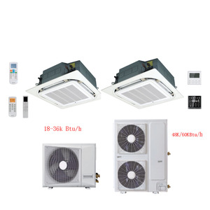 Vente chaude Multi Zone Split Type 3 4 5 Tonnes <span class=keywords><strong>HP</strong></span> Conditionnement <span class=keywords><strong>Mini</strong></span> VRF Central AC System Unit 24000 36000 48000Btu Climatiseur - Product Image 2