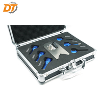 Juego de brocas de diamante con vástago DT M14 y herramienta de perforación, cortador de orificios de grano espiral para hormigón, granito y mármol