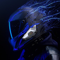 Système d'intercom pour casque de moto avec son clair et conception étanche, écouteurs longue portée à son clair et étanches