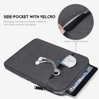 Antichoc Étanche En Peluche Protection Universelle Slim Zipper 9 11 Pouces Tablet Sleeve Bag Case pour iPad Pro