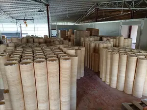 Alat dapur uap bambu Diameter 10-30cm, penguap bambu alami bulat buatan tangan banyak lapisan DIY dengan tutup untuk makanan