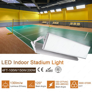 Công suất cao SMD đèn pha cao mast LED Đèn lũ ánh sáng 50 Wát 100 wát 150 watt IP65 sân vận động chiếu sáng cho cầu lông Tòa Án - Product Image 2