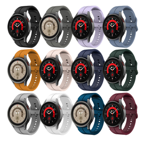Tschick-Correa de reloj para Samsung <span class=keywords><strong>Galaxy</strong></span> <span class=keywords><strong>Watch</strong></span> <span class=keywords><strong>5</strong></span>/4, 44mm, 40mm, <span class=keywords><strong>46mm</strong></span>, 42mm, pulsera deportiva de silicona, <span class=keywords><strong>5</strong></span> <span class=keywords><strong>Pro</strong></span>, 45mm - Product Image 1