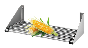 Hanging Stainless Steel Kitchen <strong>Shelf</strong> for <strong>Microwave</strong> and Wall Mount Silver Color Sustainable Detachable Design Factory Price - Product Image 5