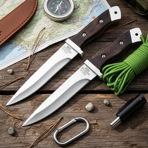 มีดพับคุณภาพสูง BK Tactical EDC ใบมีดสแตนเลส ด้ามไม้ ปรับแต่งได้สำหรับ DIY OEM สำหรับใช้งาน - Product Image 1