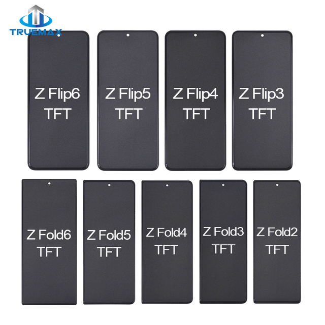 Pantalla De Para Celulares for Samsung Galaxy Z Fold Flip 2 3 4 5 6 TFT Outer Inner LCD Screen Display