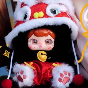 리틀 Paofu의 행운의 벨 봉제 블라인드 박스 Babythree Wa Sansui 장식 선물 EVA 소재 1/12 스케일 - Product Image 4