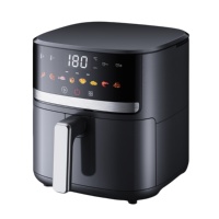 Four électrique multifonctionnel numérique de 5 L, friteuse à air intelligente sans fumée pour la cuisine domestique