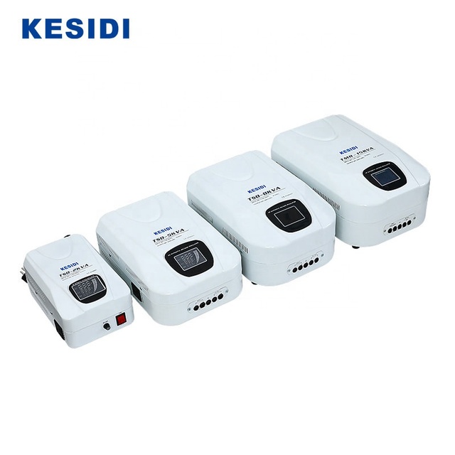 Input 90-280V 10KW Single Phase Automatic Voltage Regulators 220V AC Hanging Wall-mounted Relay Stabilizer TSD
