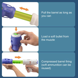 Nouveau Kit de Pistolet à Air Comprimé à Cibles Mobiles 2026 pour Enfants – <span class=keywords><strong>Jeu</strong></span> de Tir à Deux Joueurs avec Cibles Mobiles et Blaster à Billes en Mousse Souple - Product Image 6