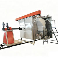 Máquina de Rotomoldeo Automática de Ahorro de Energía Jinxiushanhe 2A-3100, 110/220/380V, Potencia de 20-100kW para Tanques de Plástico