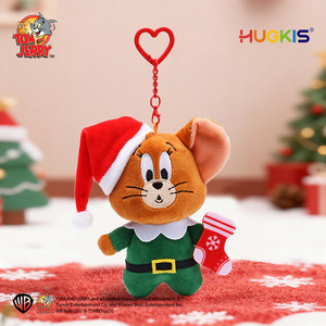 Figurina in Peluche Ufficiale <span class=keywords><strong>Tom</strong></span> <span class=keywords><strong>e</strong></span> <span class=keywords><strong>Jerry</strong></span> Serie Natalizia, 31cm-50cm, Gatto <span class=keywords><strong>Tom</strong></span> con Cappello da Babbo Natale, Regalo <span class=keywords><strong>Jerry</strong></span> - Product Image 3