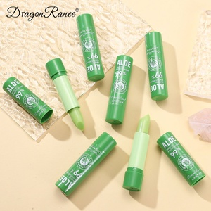 Color-Changing Aloe Vera Lip Balm for Women Temperature-Sensitive <strong>Organic</strong> Mineral Pigment-Changing <strong>Lipstick</strong> Waterproof - Product Image 1
