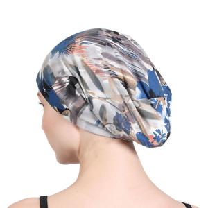 Slouchy perte de <span class=keywords><strong>cheveux</strong></span> bonnets chapeaux doux coton <span class=keywords><strong>Cancer</strong></span> chapeau extensible <span class=keywords><strong>bonnet</strong></span> de couchage chapeaux pour femmes - Product Image 3