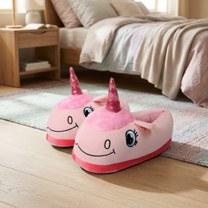 Custom Popular Women's 11" Fashion Trend Autumn/Winter Warm Plush Animal Unicorn OEM/ODM - Product Image 2