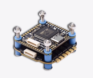 Contrôleur de vol JHEMCU GF30F745 Stack F7 + ESC 4-en-1 60A BLHeli_32 3-6S avec baromètre 30,5 mm compatible <span class=keywords><strong>DJI</strong></span> O3 pour drone de course <span class=keywords><strong>FPV</strong></span> - Product Image 1