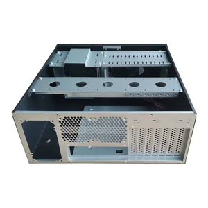 काले 1.0mm SGCC 19 इंच 4U Rackmount सर्वर मामले 4U सर्वर चेसिस के साथ 12cm प्रशंसक - Product Image 5