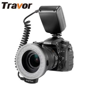 ไฟแฟลชวงแหวน Travor RF-550D สำหรับการถ่ายภาพมาโคร พร้อมขั้วต่อฮอตชู ดีไซน์แบบพกพาสำหรับมืออาชีพ - Product Image 2