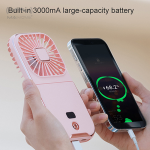 พัดลมพกพาขนาดมินิตั้งโต๊ะ,พัดลมพกพาแบบพับได้พัดลมขนตาขนาดเล็กชาร์จ USB สำหรับต่อขนตา - Product Image 4