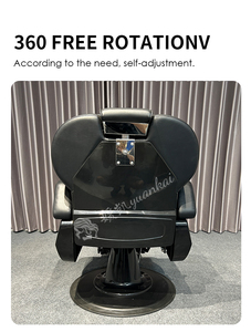 Silla <span class=keywords><strong>de</strong></span> peluquería reclinable <span class=keywords><strong>de</strong></span> gama alta <span class=keywords><strong>para</strong></span> <span class=keywords><strong>hombres</strong></span>, cómoda silla <span class=keywords><strong>de</strong></span> barbería con cabezal <span class=keywords><strong>de</strong></span> aceite hecha <span class=keywords><strong>de</strong></span> madera - Product Image 4