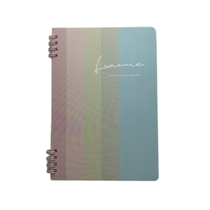 สมุดโน้ตแบบเกลียวปกสีพาสเทลแบบ B5 A5สมุดบันทึกแบบผูกด้วยลวดเครื่องเขียนน่ารักสำหรับสำนักงานและใช้เป็นของขวัญ - Product Image 6