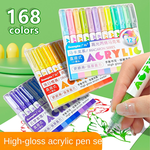 Nuovo Set di Penne Gel in Acrilico Colorato, Grande Capacità, Colori Morandi, per Studenti e <span class=keywords><strong>Disegno</strong></span>, Penne Gel Impilabili - Product Image 3