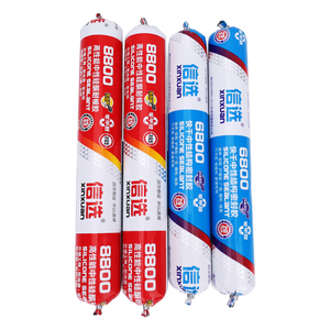 Sellador de Silicona de Curado Neutro de Alto Rendimiento, Adhesivo Resistente a la Intemperie y No Corrosivo para Muros Cortina, Metal y Hormigón - Product Image 1