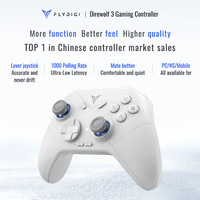 Control de Juego Inalámbrico Direwolf 3 con Motor de Vibración para PC, Android e iOS