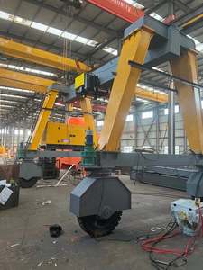 Produksi pabrik ban karet gantry crane <span class=keywords><strong>25T</strong></span> roda karet gantry crane kualitas tinggi lintas gantry crane - Product Image 5