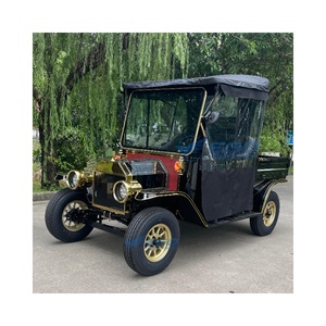 Nouvelle Conception Voitures Rétro Électriques de Tourisme avec Caisse de Transport Style Classique Modèle Utilitaire Pick-up Vintage Rétro - Product Image 1