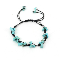 Bracelet en pierres naturelles en vrac : Améthyste, Citrine, et Rose Quartz avec cordon ajustable – Idéal pour un cadeau