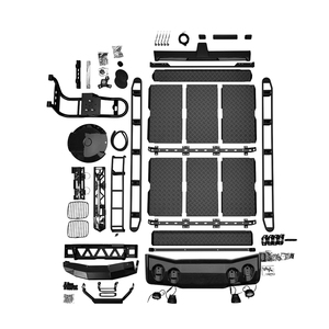 <span class=keywords><strong>Classe</strong></span> G W464 <span class=keywords><strong>4x4</strong></span> Off Road Kits de carrosserie Porte-bagages de toit Échelle Spoiler Lumière Pare-chocs avant Pare-chocs arrière Treuil Bêche Hache Pièces d'extérieur - Product Image 1