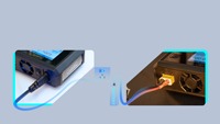 Cargador/Descargador de Baterías ToolkitRC M7AC DC 300W 15A con Probador de Señales 1-6S LiPo LTO ESC Voltímetro Fuente de Alimentación para Drones RC