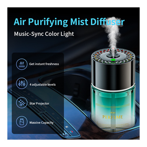 Difusor de <span class=keywords><strong>humidificador</strong></span> ultrasónico USB recargable eléctrico <span class=keywords><strong>ambientador</strong></span> de coche portátil sin agua 1 año para uso en Hotel al aire libre - Product Image 2