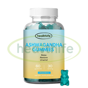 Suplemento de gomitas de Ashwagandha veganas de etiqueta privada <span class=keywords><strong>para</strong></span> hombres <span class=keywords><strong>Vitamina</strong></span> <span class=keywords><strong>D</strong></span> Gummies de Ashwagandha - Product Image 6
