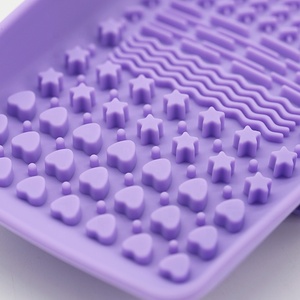 Tampon nettoyant pour pinceaux de maquillage en silicone souple personnalisé, tampon nettoyant pour le visage en silicone rectangulaire - Product Image 6