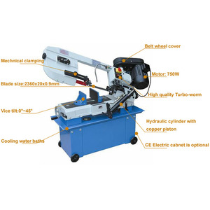 7inch Metal Cutting Band <strong>Saw</strong> Horizontal Band Sawing <strong>Machine</strong> - Product Image 3