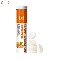 Comprimés effervescents Chumita en marque propre, complément d'hydratation, électrolytes, antioxydants, vitamine C 1000 mg, qualité supérieure HALALISO