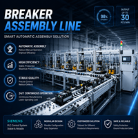 Línea de Ensamblaje de Interruptores Inteligentes, Máquina de Fabricación de Interruptores de Circuito en Miniatura (MCB), Precio de Fábrica