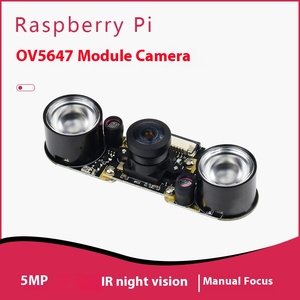 Có thể điều chỉnh focus <span class=keywords><strong>Raspberry</strong></span> <span class=keywords><strong>Pi</strong></span> hồng ngoại Night Vision Module máy ảnh với kết nối ánh sáng - Product Image 2