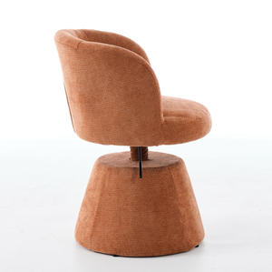 Tabouret <span class=keywords><strong>de</strong></span> <span class=keywords><strong>bar</strong></span> pivotant à 360° réglable en hauteur OE HOME, <span class=keywords><strong>chaise</strong></span> <span class=keywords><strong>de</strong></span> salle à manger moderne rembourrée en chenille pour la maison, le bureau et l'hôtel - Product Image 3
