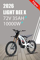 Moto tout-terrain électrique entrepôt Europe 10000W 72V 35Ah Vitesse maximale 80km/h Légère 2026 Surron Light Bee X 2026 Bikes