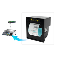 Module d'imprimante thermique compacte Cashino EP-261B 58 mm intégrée avec interface RS232 USB pour panneau frontal, pour balance