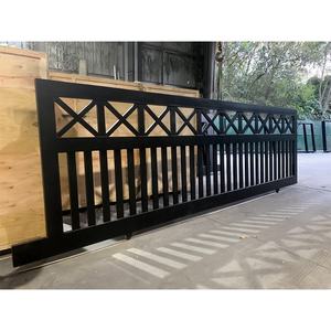 Lüks akıllı ev kapıları konut bahçe giriş elektrik sürgülü driveway kapısı kapı - Product Image 1